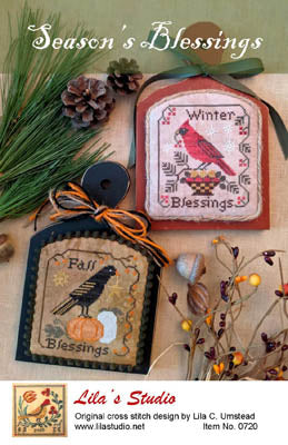 Season's Blessings Cross Stitch Pattern by Lila C. Umstead of Lila's Studio