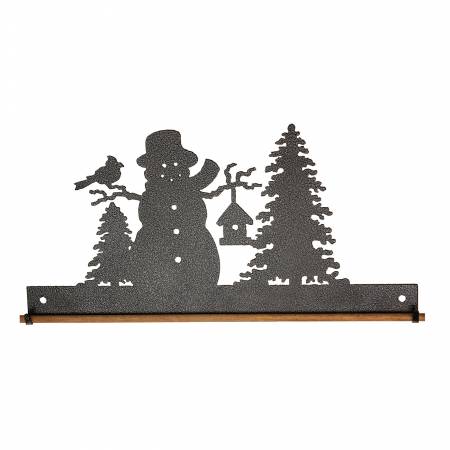 Frosty Snowman Holder by Ackfeld Manufacturing. Charcoal Black