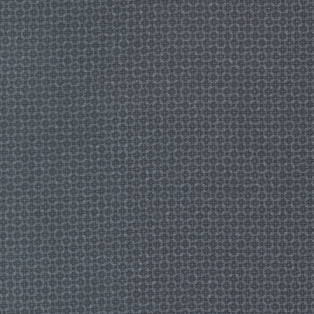 Farmhouse Flannels III by Lisa Bongean of Primitive Gatherings for Moda. Graphite - Dark Gray Tic Tac Blender Design
