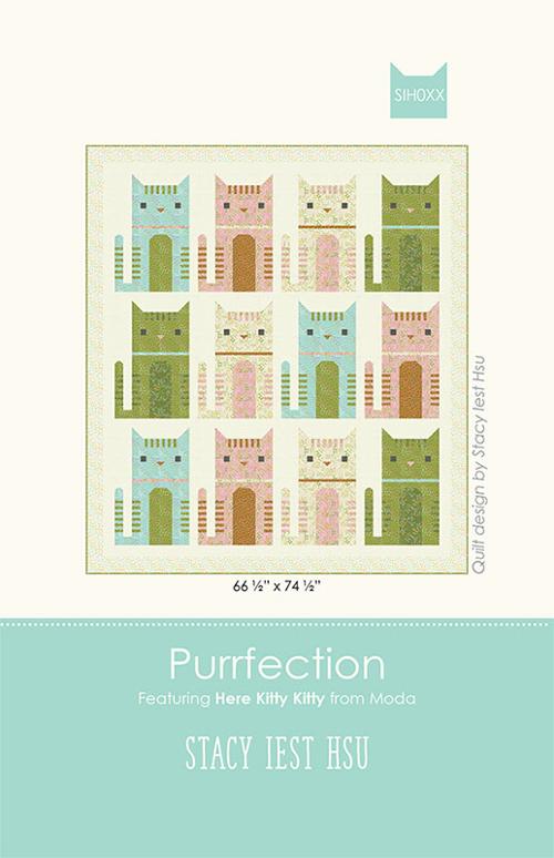 Purrfection pattern by Stacy Iest Hsu.