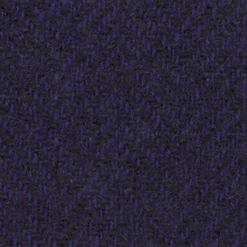 Wool Fat Quarter from Primitive Gatherings for Moda. Violet Herringbone (Deep Violet Purple in Herringbone Geometric Line Pattern) 