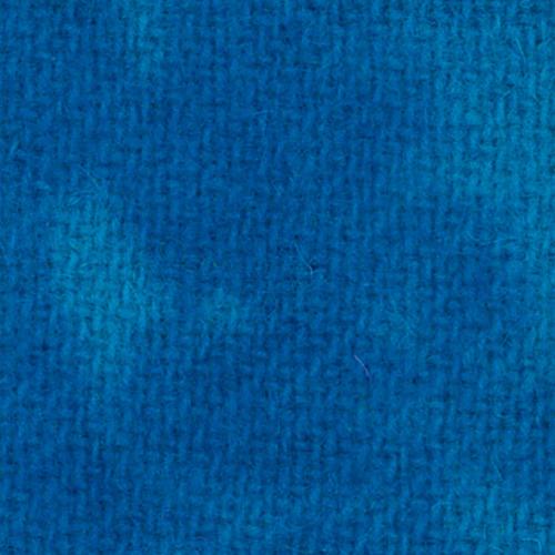 Wool Fat Quarter from Primitive Gatherings for Moda. Electric Blue Solid (Bright Blue)