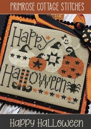 Happy Halloween pattern by Lindsey Weight of Primrose Cottage Stitches