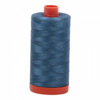 Cotton Thread by Aurifil. Smoke Blue - 50 wt. 2 ply.