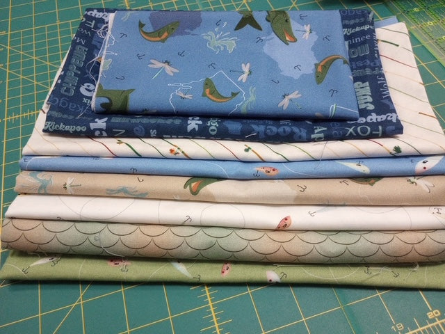 Bundle 3 of the 2025 WI Shop Hop - various sized pieces - totalling 4 yds. 