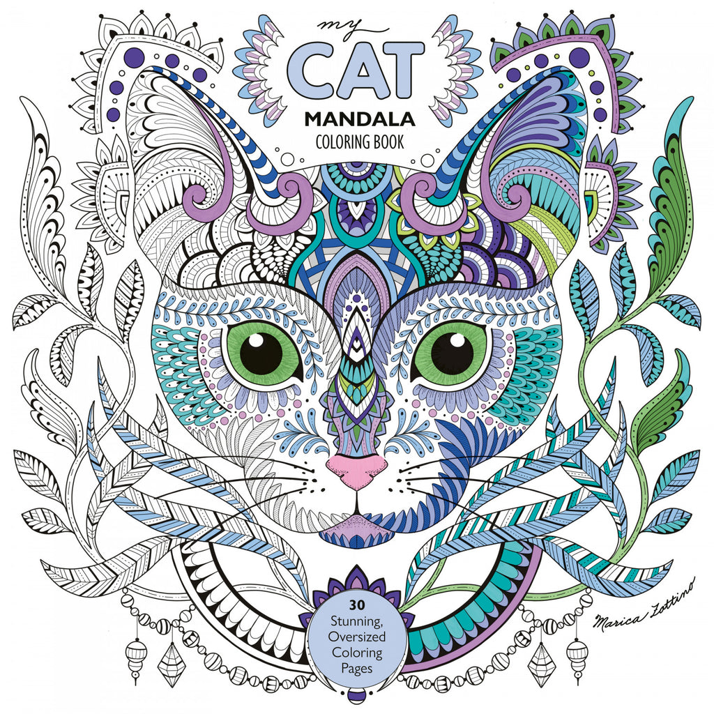 My Cat Mandala Coloring Book from C & T Publishing.