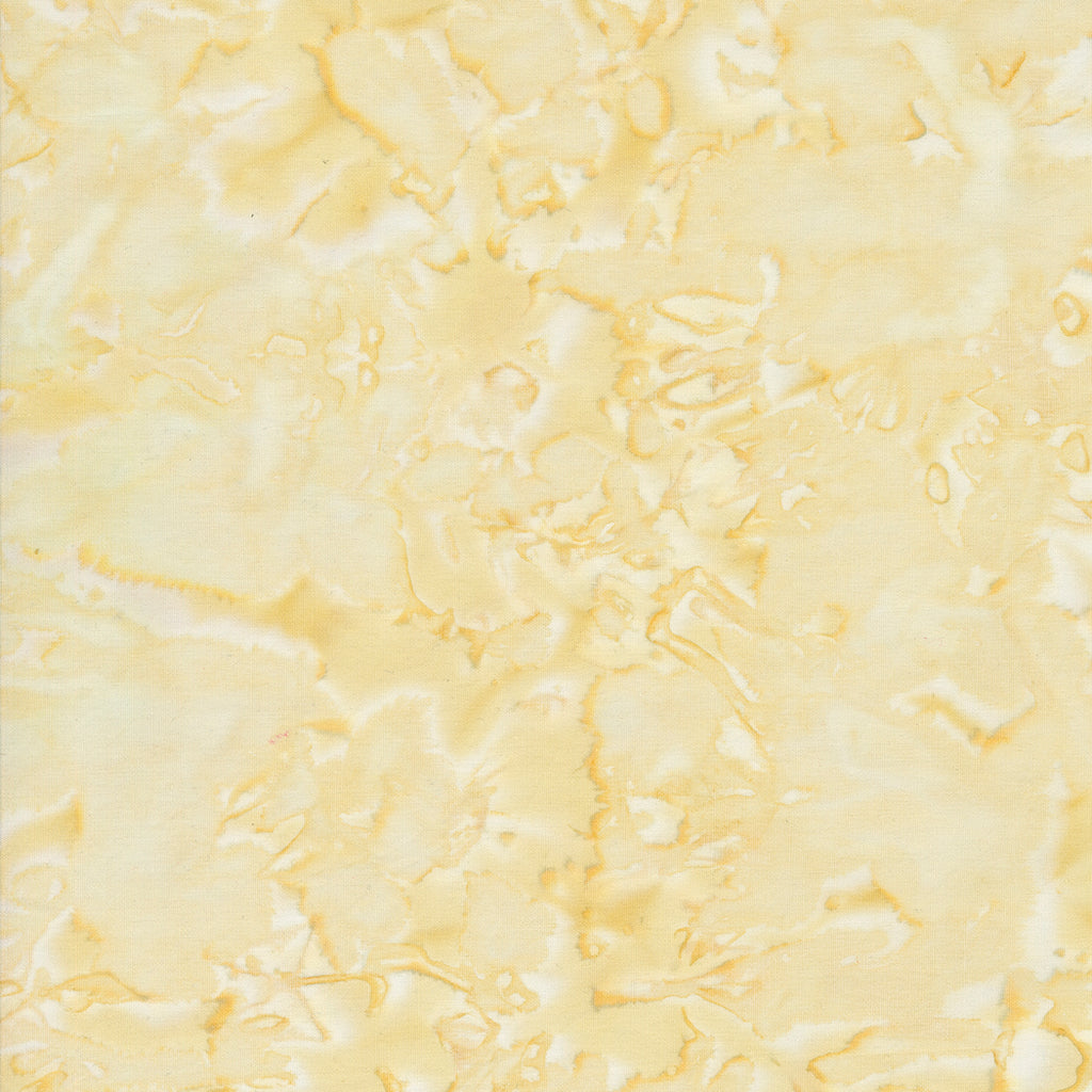 Blue Ridge Batiks by Moda. Sand - Buttery Yellow Solid Batik