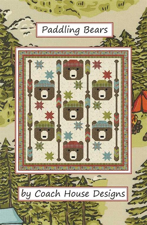 Paddling Bears pattern by Barb Cherniwchan of Coach House Design. 