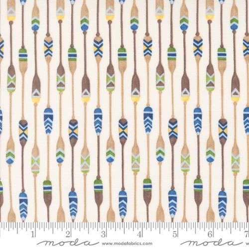 On Lake Time by Deb Strain for Moda Fabrics. Cloud White