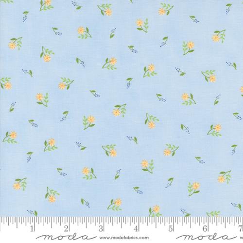 On Lake Time by Deb Strain for Moda Fabrics. Sky Blue