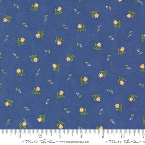 On Lake Time by Deb Strain for Moda Fabrics. Deep Water