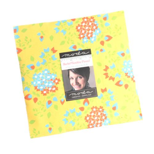 Sherbet Sunshine Flannel by Corey Yoder for Moda. Layer Cake® (42 Assorted 10 Inch Squares)