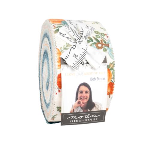 I Love Fall Most of All by Deb Strain for Moda. Jelly Roll®(40 Assorted 2.5 Inch Strips)