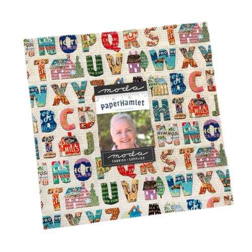 Paper Hamlet by Cathe Holden for Moda. Layer Cake (42 10 Inch Squares)