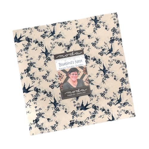 Bluebirds Nest by Kansas Troubles Quilters for Moda. Layer Cake (42 10 Inch Squares)