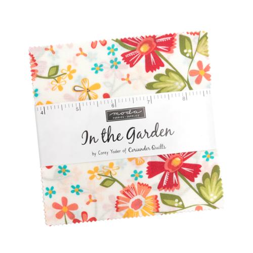 In the Garden by Corey Yoder of Coriander Quilts for Moda. Charm Pack (42 5 inch Squares)