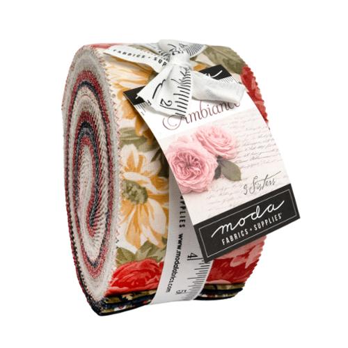 Ambiance by 3 Sisters for Moda. Jelly Roll (40 2.5" Strips)