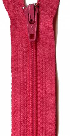 Atkinson 14 inch zipper in bubble gum pink.