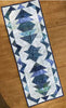 Lanterns Table Runner pattern by Susan Nelson for Cut Loose Press. Finished Size: 16 inch x 44 inch