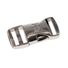 1" Side Release Buckle - Set of One by ByAnnie. Nickel