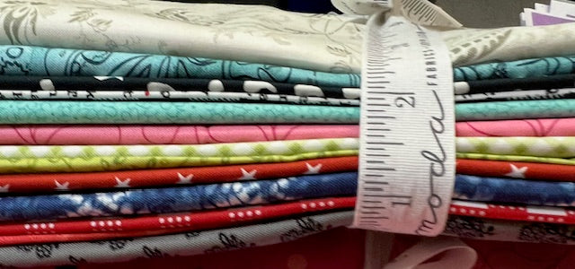 1/4 yd bundle of 11 pieces