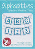 Alphabitties Speciality Marking Tools by It's Sew Emma. Blue