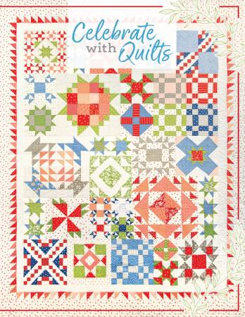 Twelve beautiful quilts are showcased in this book from It's Sew Emma - Designers Susan Ache and Lissa Alexander have put together a new book with quilts to celebrate all occasions. 