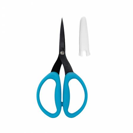 Medium Perfect Scissors by Karen Kay Buckley. Aqua