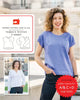 Verdun Woven T-Shirt pattern from Liesl & Co.