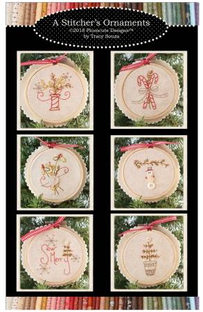 A Stitcher's Ornament pattern by Tracy Souza of Plumcute Designs.