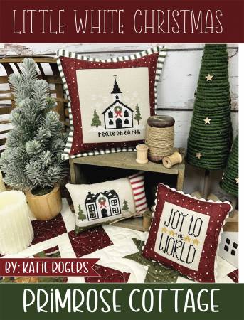 Little White Christmas Cross Stitch Pattern by Katie Rogers of Primrose Cottage Stitches.