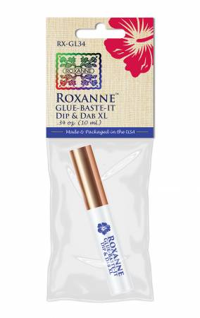 Roxanne's Glue-Baste-It by Colonial Needle Co. 0.34oz. Bottle