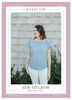 Bondi Top pattern from by Lindsey Rae for Sew to Grow. 