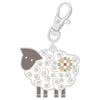 Home Town Enamel Charm by Lori Holt of Bee in my Bonnet for Riley Blake Designs. Happy Sheep