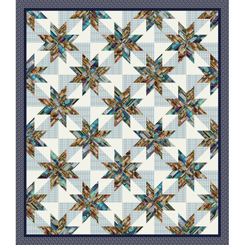 Starburst Quilt designed by Billy Reue for FreeSpirit sbqk