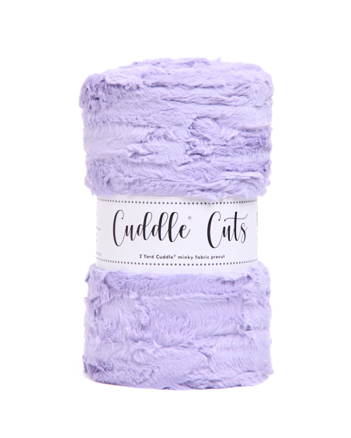 2 Yard Cut Luxe Cuddle® Cut by Shannon Fabrics. Willow Lavender