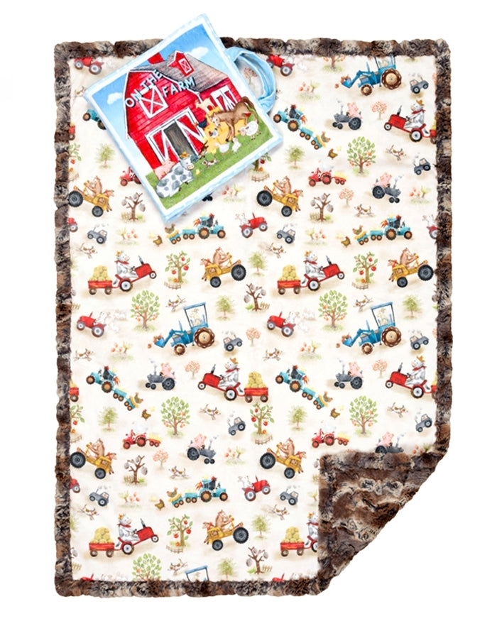 Read to Me Cuddle Kit by Shannon Fabrics. Barnyard