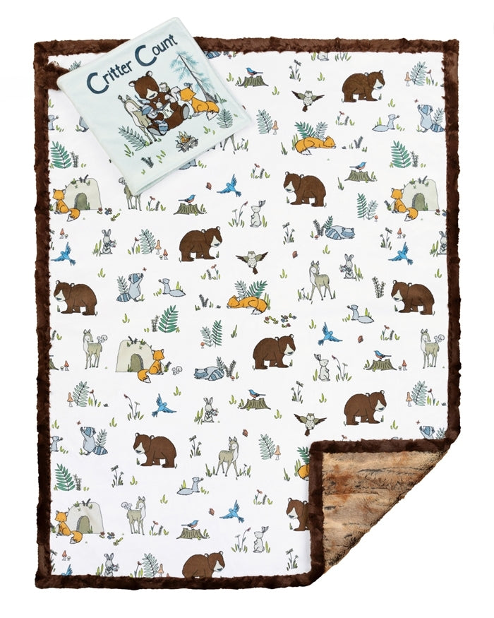 Read to Me Cuddle Kit by Shannon Fabrics. Forest