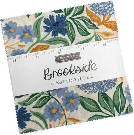 Brookside by 1canoe2 for Moda Fabrics. Charm Pack® (42 5 Inch Squares)