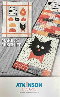 Making Mischief pattern by Terry Atkinson of Atkinson Designs.