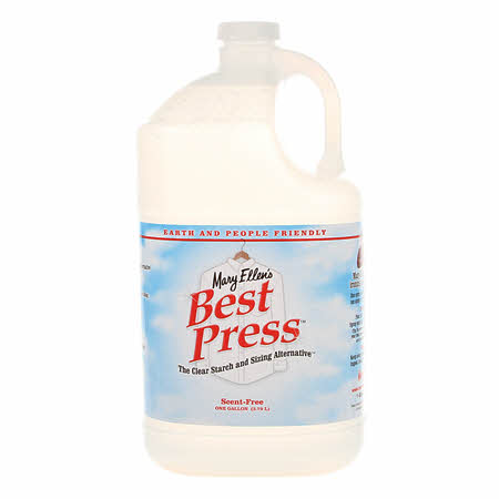 Best Press Starch from Mary Ellen Products. 1 Gallon - Unscented.