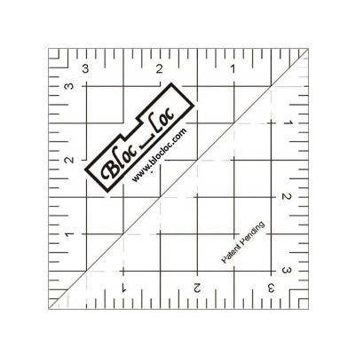 Bloc Loc 5.5 Half Square Triangle Ruler