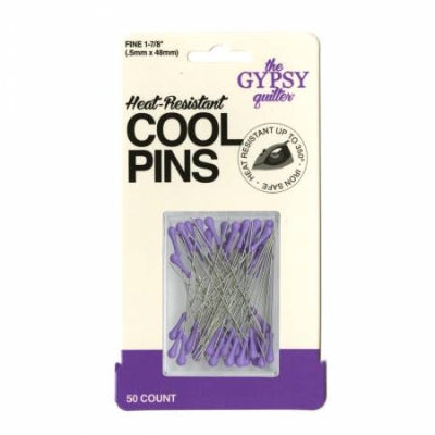 Cool Pins by the Gypsy Quilter. Purple